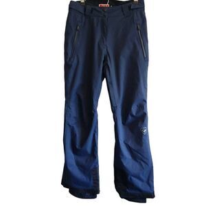 Rossignol Ski Pants Womens 14 Waterproof Ski Snowboarding Snow Tubing Blue